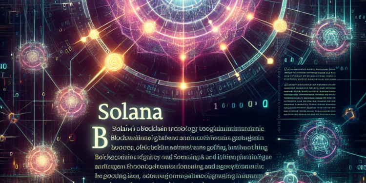 Revamping Blockchain Technology: A Look at Solana’s Innovative Features